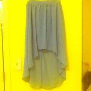 💎Baby blue high low skirt💙🎀